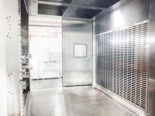 10KW Walk In Environmental Chamber Shock Programmable LCD Touch Screen
