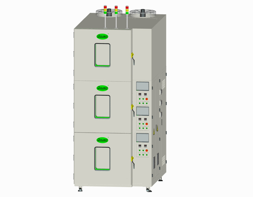 Three Boxes Temperature Humidity Test Chamber layered Large Capacity