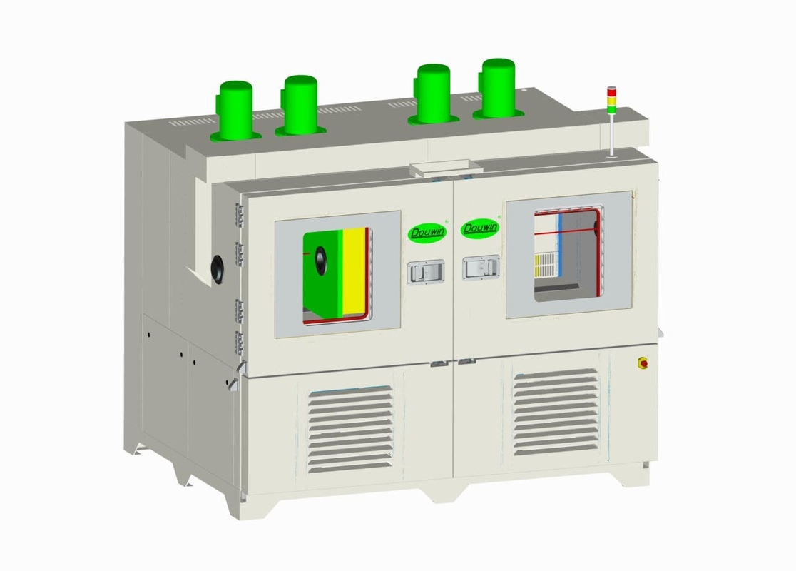 Programmable Thermal Shock Test Chamber , Easy Mobility Environmental Test Equipment