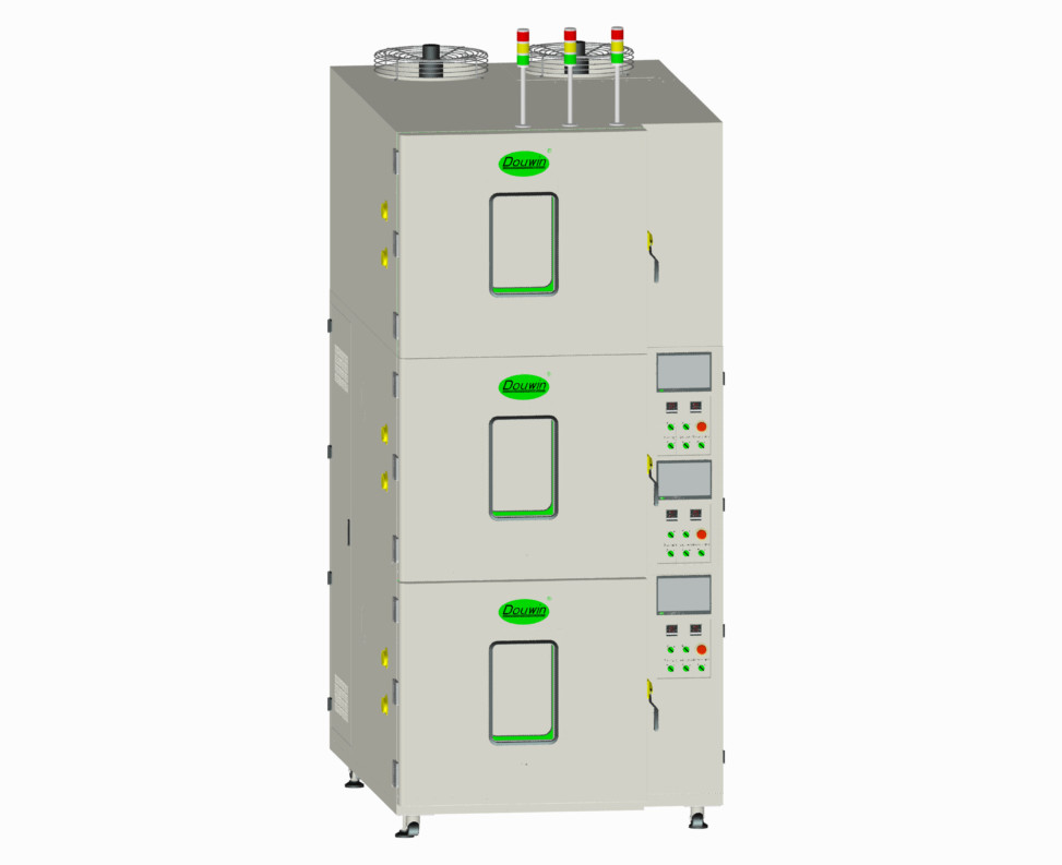Three Boxes Temperature Humidity Test Chamber layered Large Capacity
