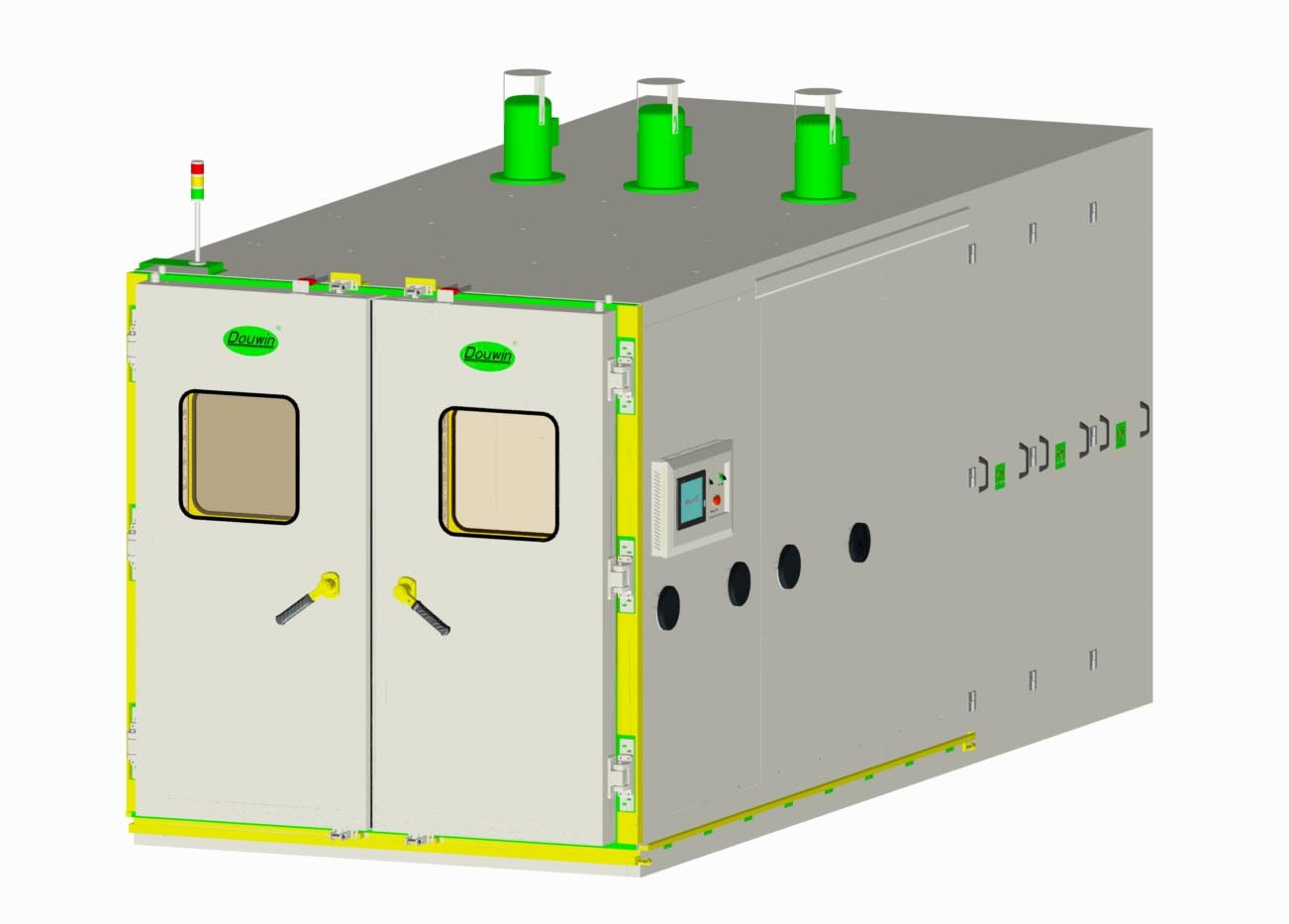 Customizable Walk In Environmental Chamber , 2880L Programmable Temperature Chamber