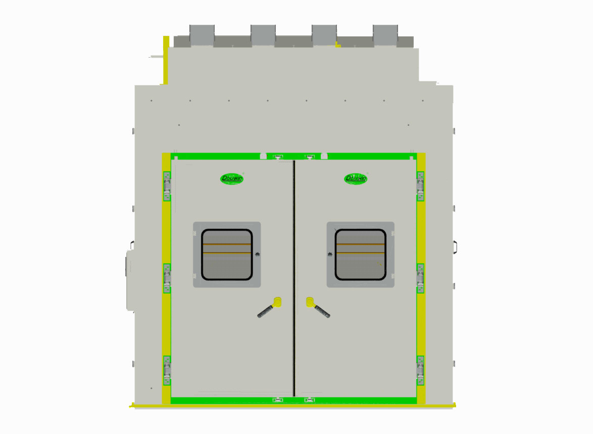 UV Accelerated Solar Radiation Test Chamber 14000L For New Energy Car